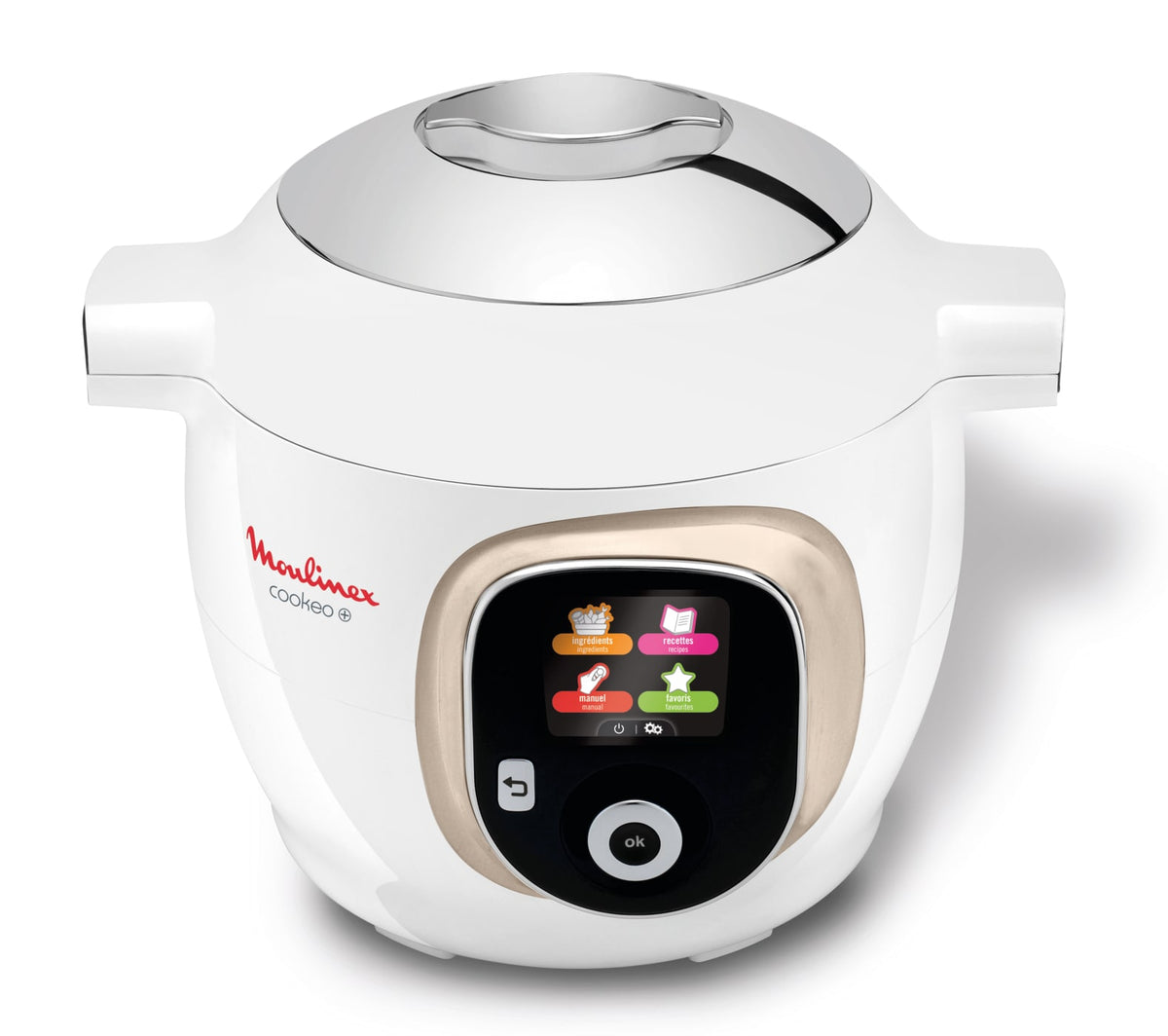 Multicuiseur Moulinex Cookeo+ 6L blanc CE851A10