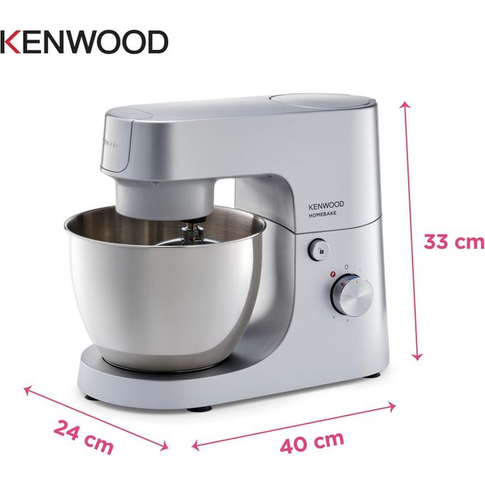 Pétrin Kenwood Homebake 1400W 5L, vue 5