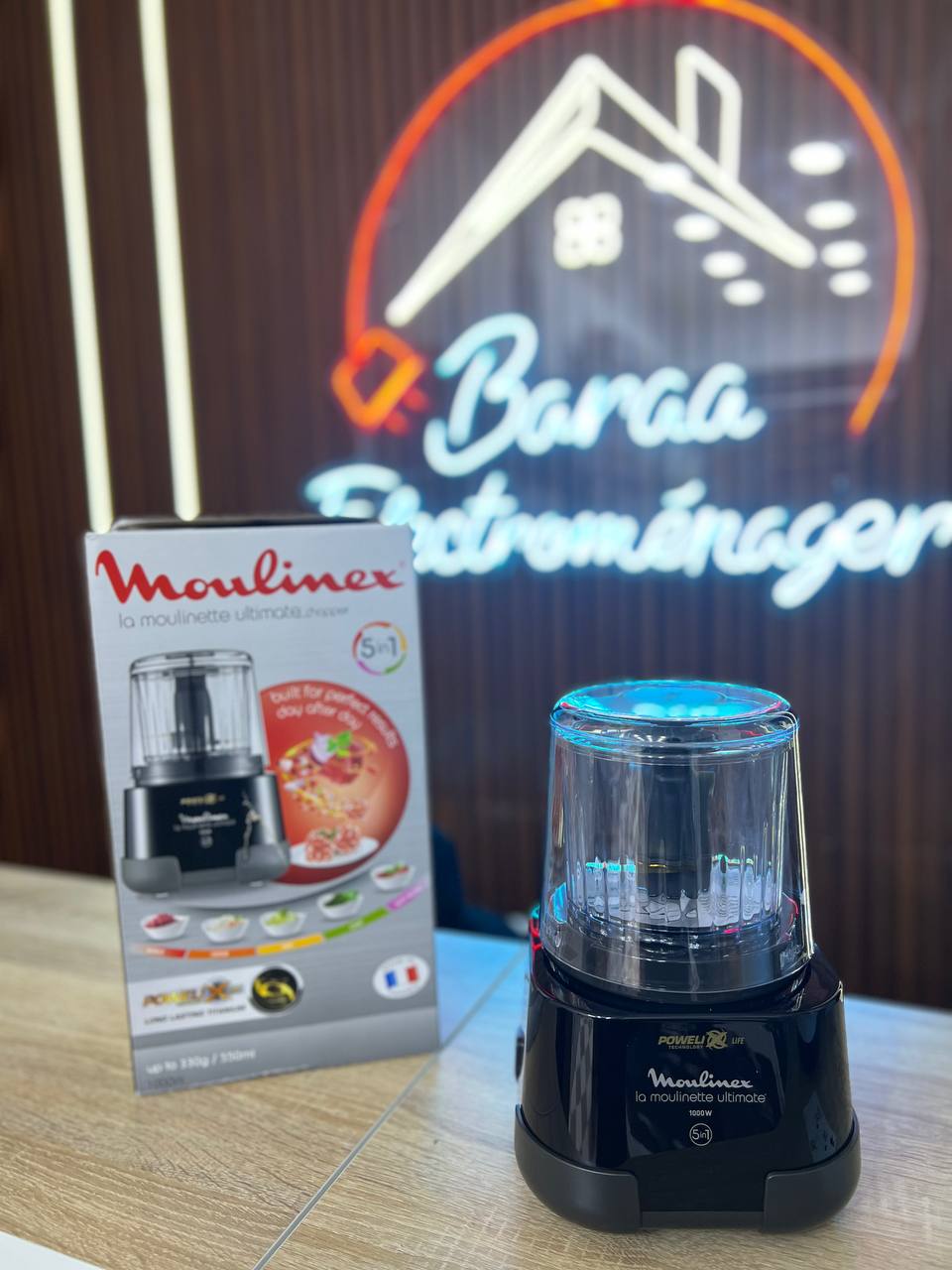 Moulinette Ultimate Hachoir - 1.000W - 5 fonctions