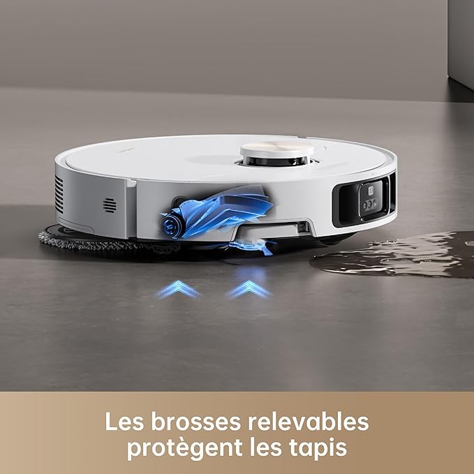 Robot aspirateur laveur Dreame X40 Ultra Complete noir, vue 4