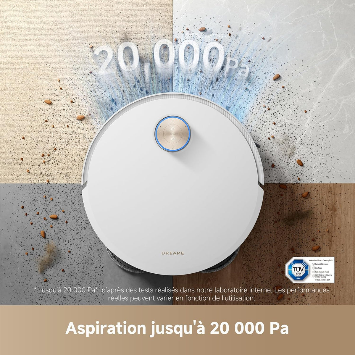 Robot aspirateur laveur Dreame X50 Ultra Complete – photo 9