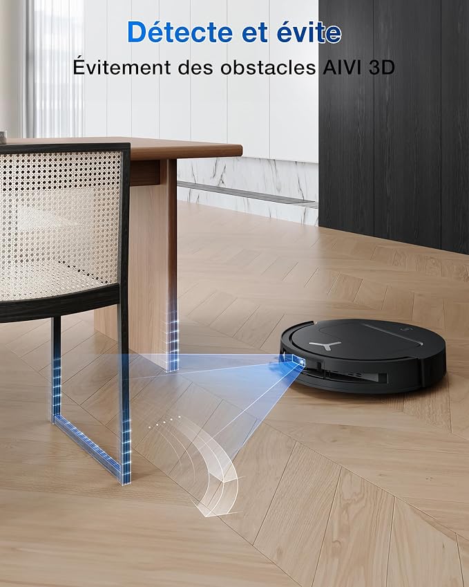 Robot aspirateur laveur Ecovacs T50 Omni Gen2, vue 4