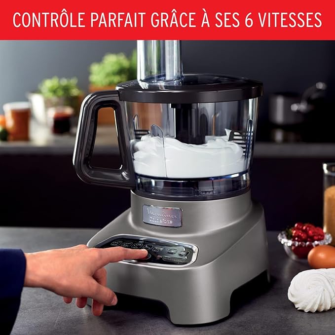 Robot multifonction Moulinex Double Force FP827E10 digital, vue 5