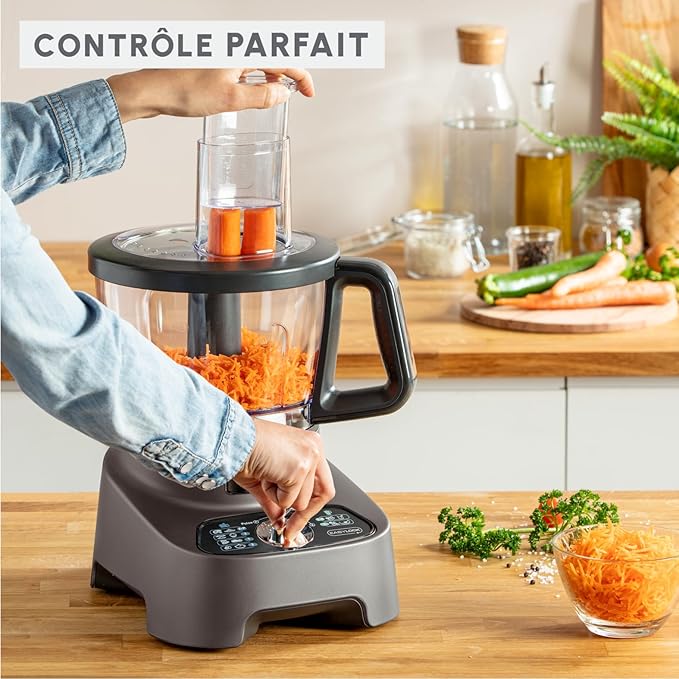 Robot multifonction Moulinex Double Force FP827E10 digital, vue 6