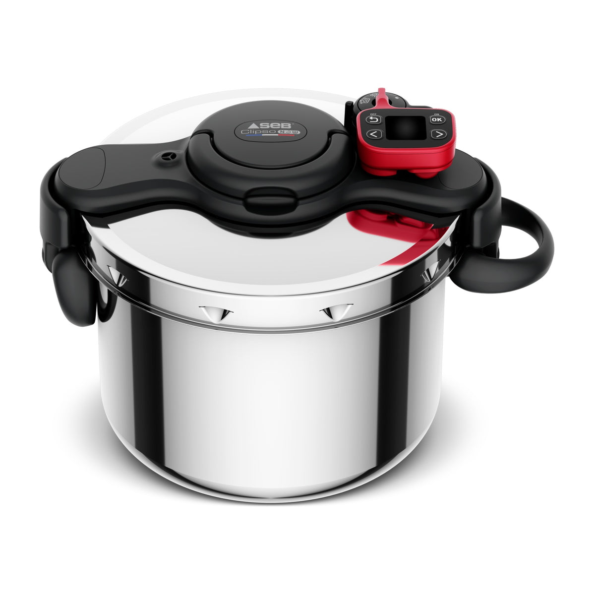 Cocotte-minute SEB Clipso Now 9 L P4904950 avec minuteur intelligent