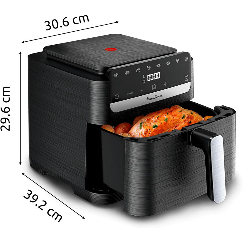 Air Fryer Moulinex - Easy Fry Mega Compact  8 programmes - 7.5 L
