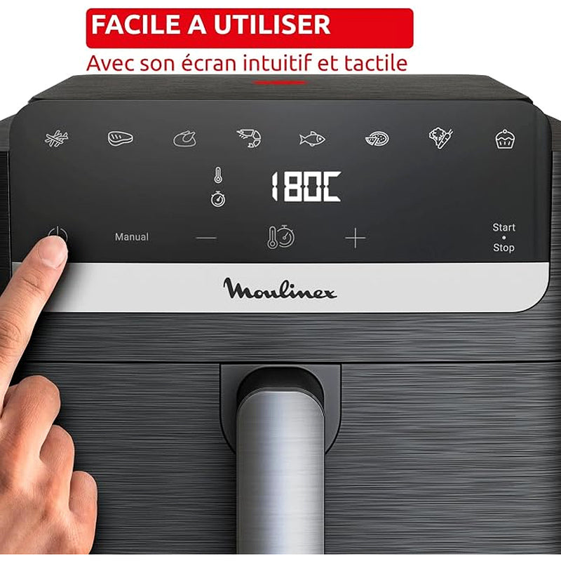 Air Fryer Moulinex - Easy Fry Mega Compact  8 programmes - 7.5 L