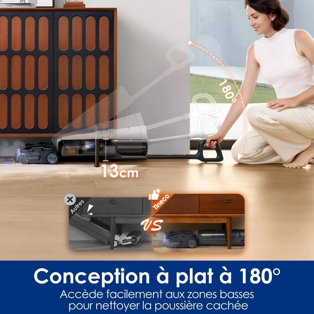 Aspirateur balai vapeur Tineco S7 Stretch Steam – photo 4
