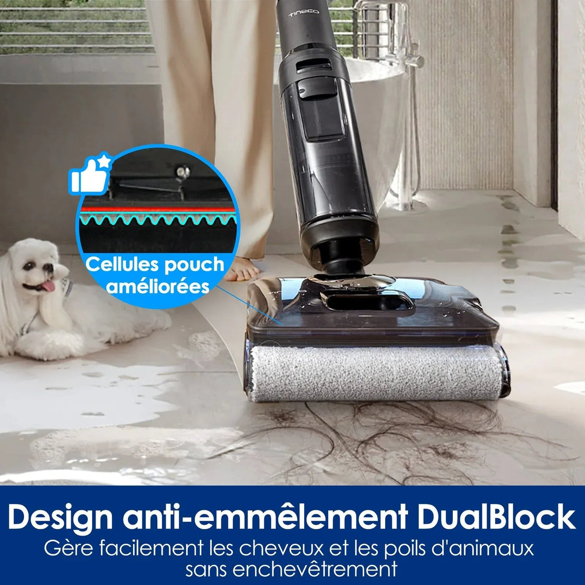 Aspirateur balai vapeur Tineco S7 Stretch Steam – photo 5
