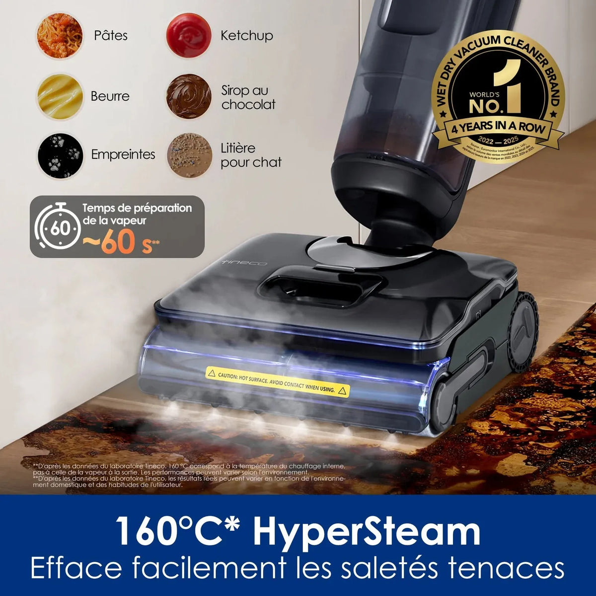 Aspirateur balai vapeur Tineco S7 Stretch Steam – photo 2
