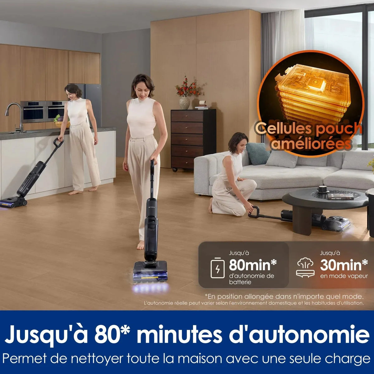 Aspirateur balai vapeur Tineco S7 Stretch Steam – photo 7