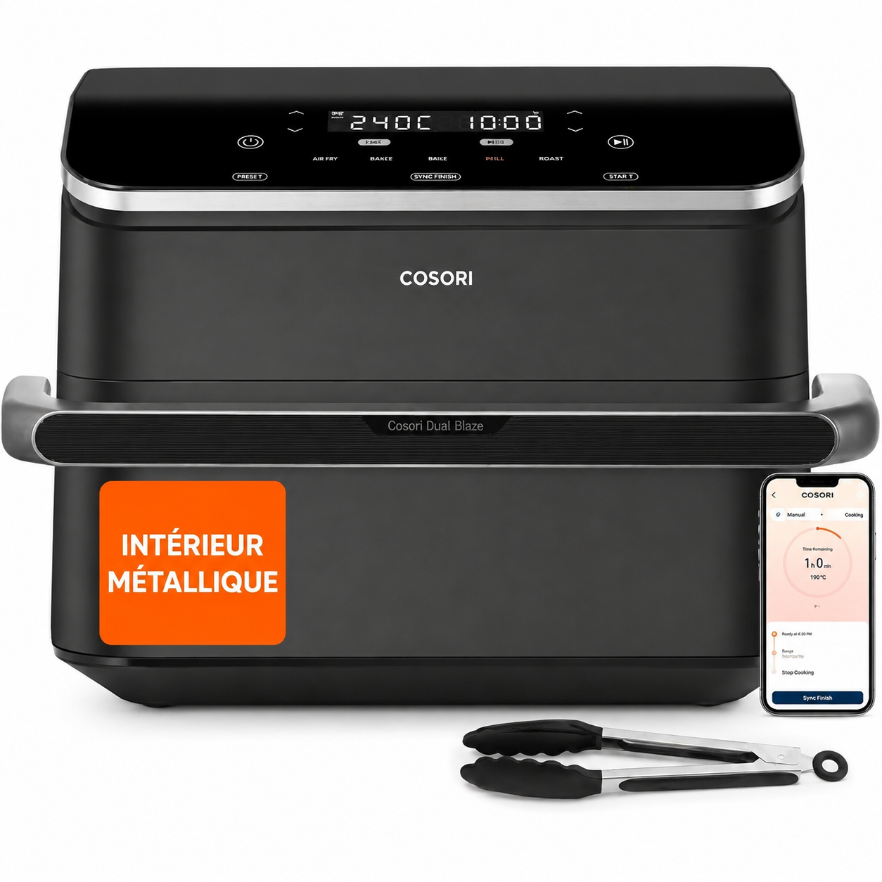 Air fryer Cosori 10L Double résistance
