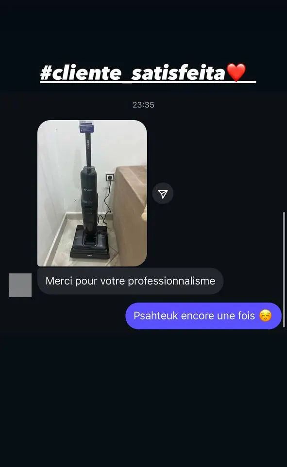 Capture d’écran envoyée par un client — Ménage, Story Instagram · octobre 2025