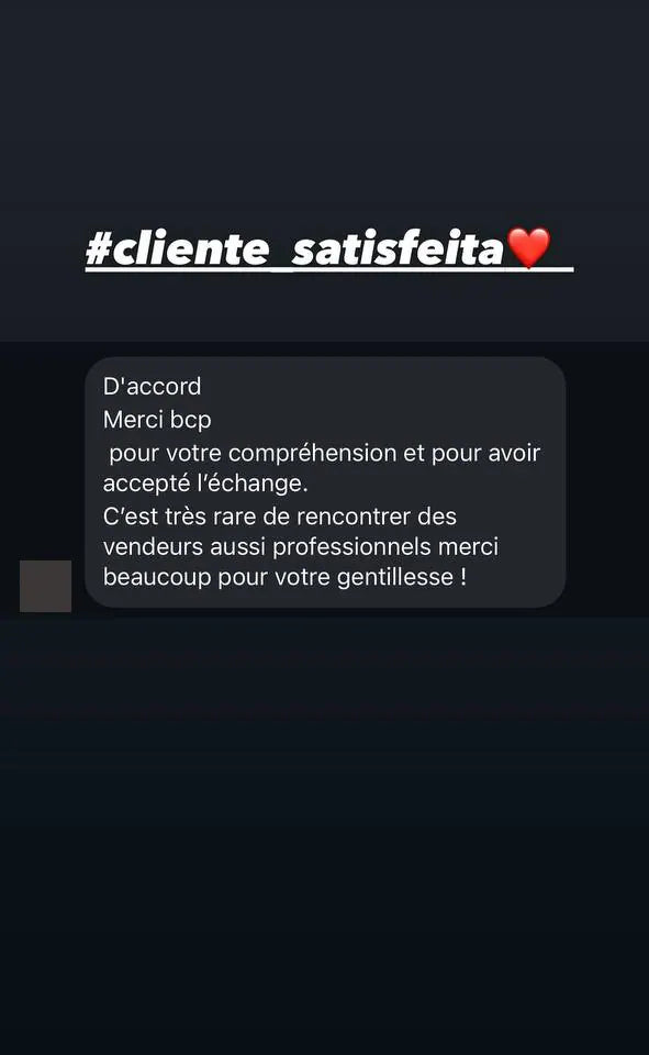 Capture d’écran envoyée par un client — Messages, Story Instagram · octobre 2025