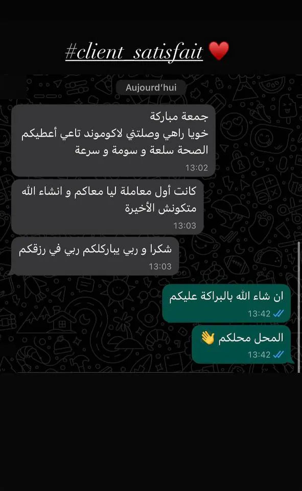 Capture d’écran envoyée par un client — Messages, Story Instagram · mars 2025
