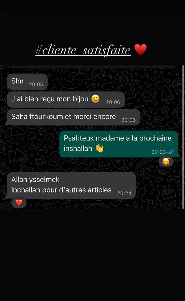 Capture d’écran envoyée par un client — Messages, Story Instagram · mars 2025